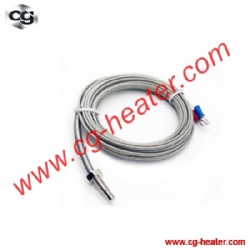 M6X10mm Stainless Steel Probe J type Sensor High Temperature Thermocouple